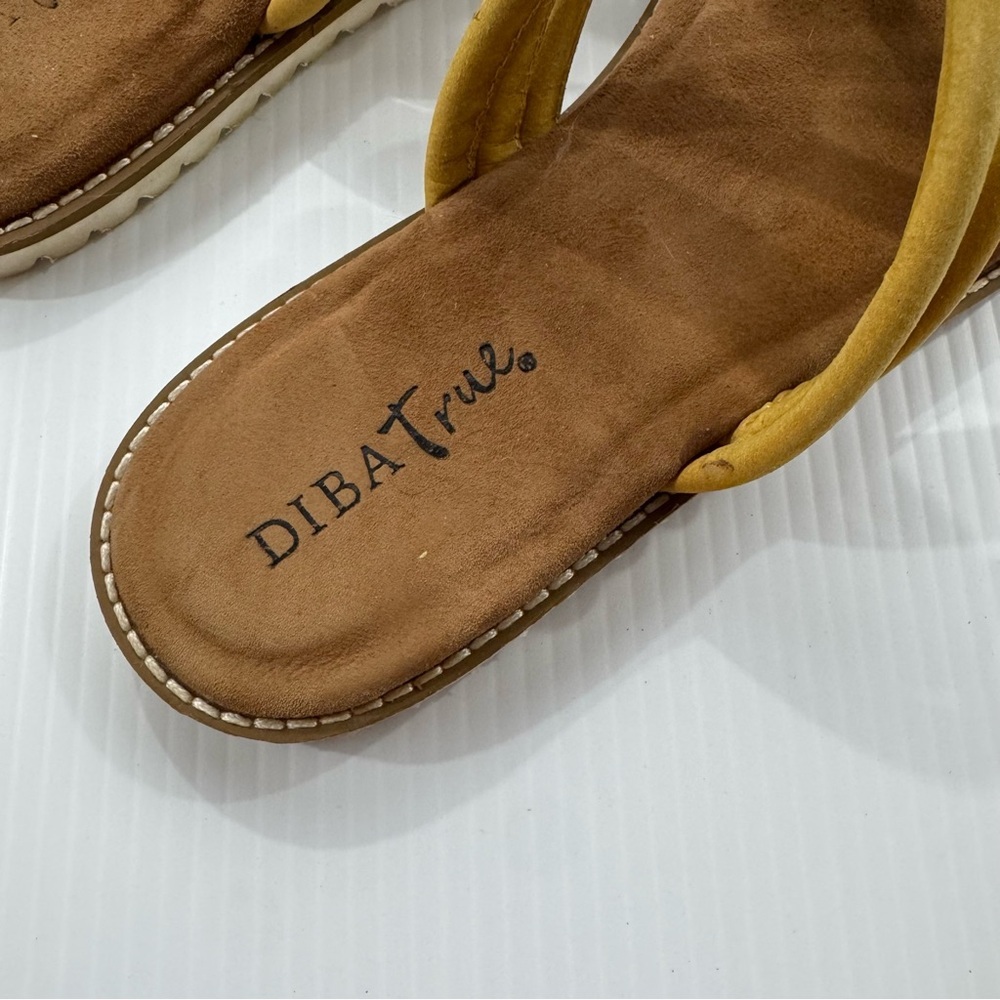 24. Women’s Diba super cute Mustard Strappy Sandals (9) - Picture 6 of 6